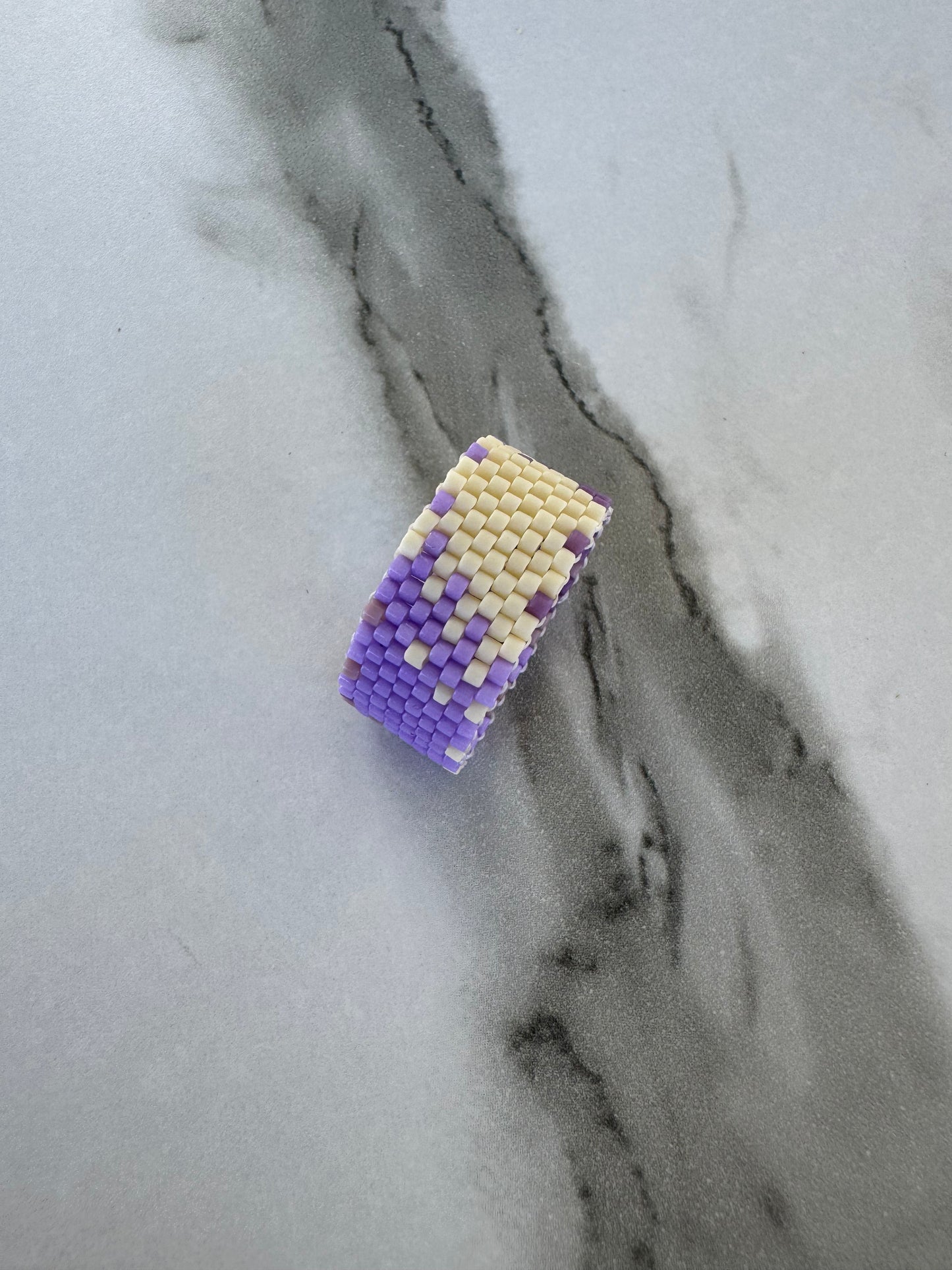 Lavender Soul Ring – Handcrafted Balance & Inner Peace Ring