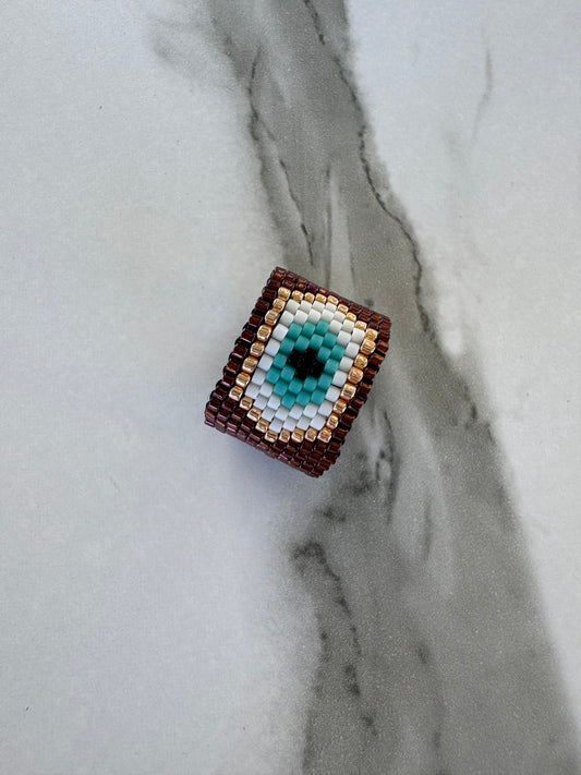 Eye Faith Ring – Handcrafted Protection Ring